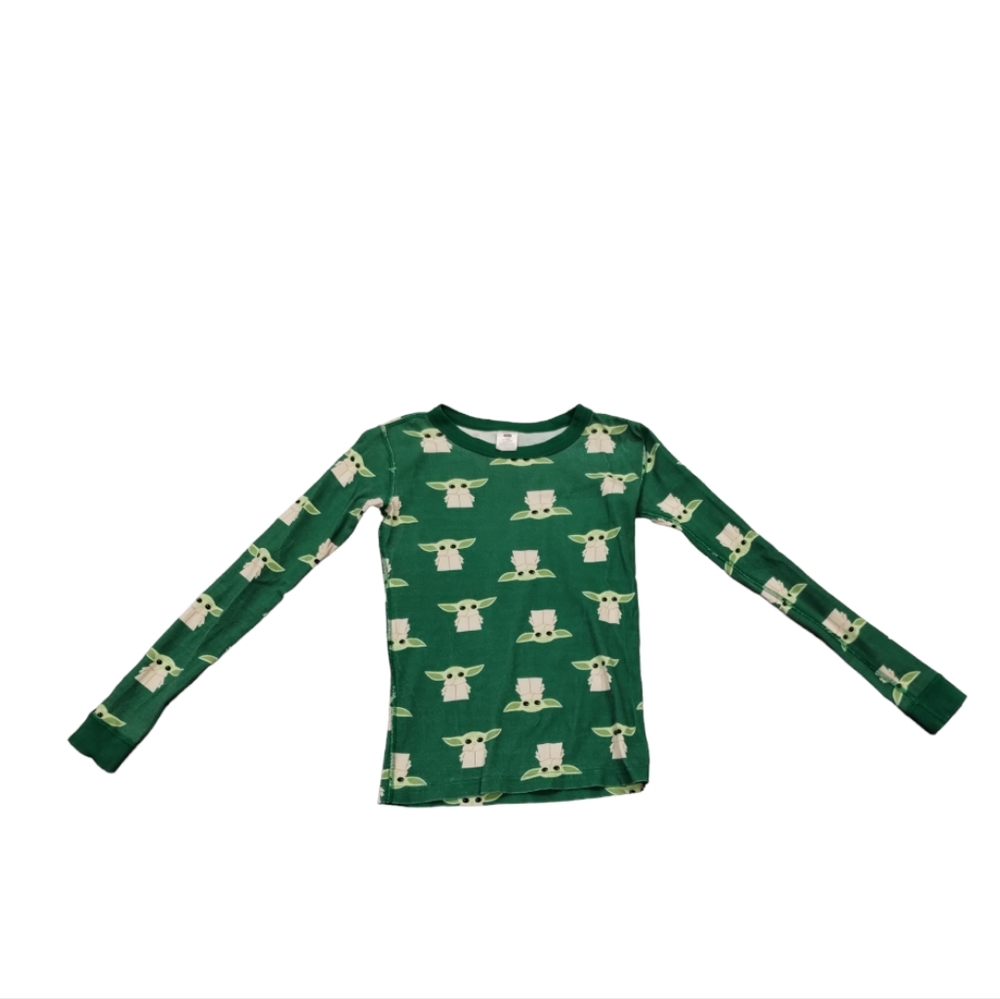 HANNA ANDERSSON STAR WARS Mandalorian Baby Yoda Green Pajama top Long sleeve